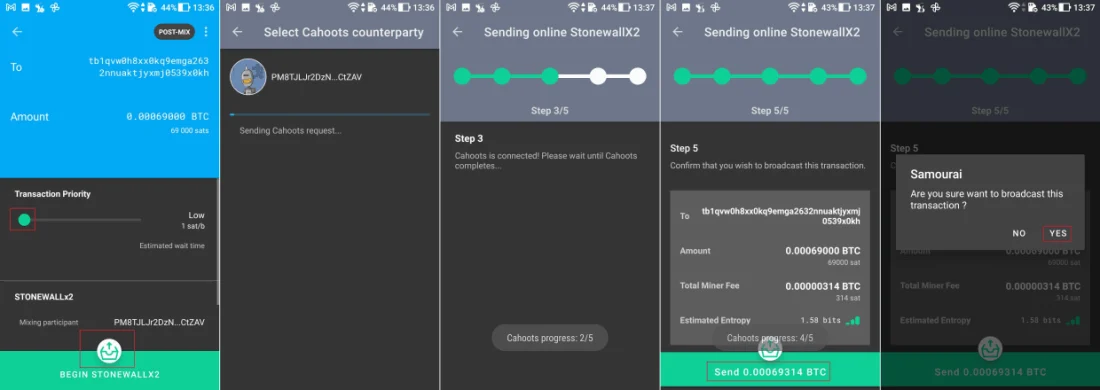 Как сохранить конфиденциальность при расходовании биткойнов после микширования