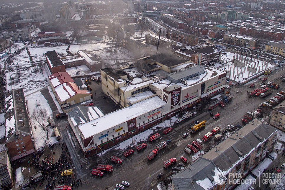В Кемерово обнаружили тела всех погибших при пожаре в торговом центре
