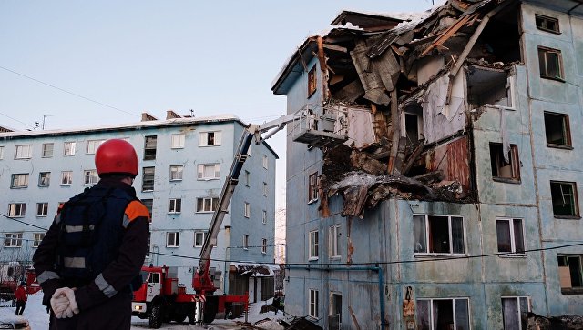 Взрыв газа в Мурманске: обрушилась часть жилого дома