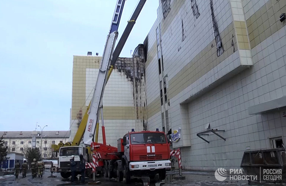 В Кемерово обнаружили тела всех погибших при пожаре в торговом центре
