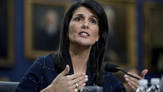 США и их друзья послали сигнал России из-за "ее поведения", заявила Хейли