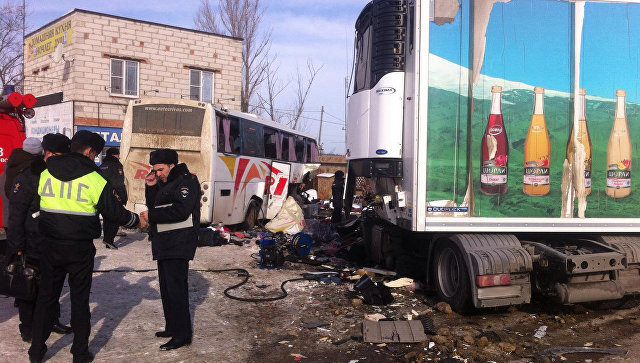 СК начал проверку после аварии с автобусом из Армении в Воронежской области