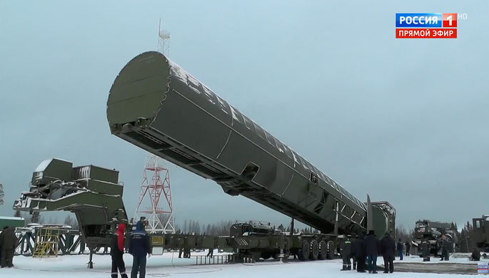 Минобороны опубликовало видео испытания ракеты «Сармат»