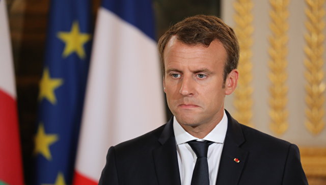 Макрон надеется, что США не будут вводить новые пошлины в отношении ЕС