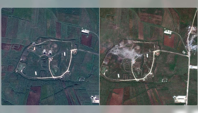 Опубликованы доказательства успешного ракетного удара по Сирии