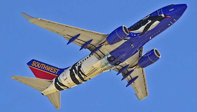 Самолет Southwest Airlines экстренно сел в США из-за проблем с двигателем