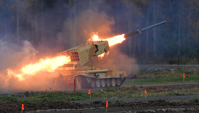 Военные Приамурья вооружились тяжелыми огнеметными системами «Солнцепек»