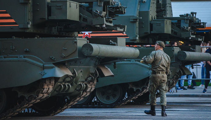 В Калининграде прошла первая репетиция парада Победы