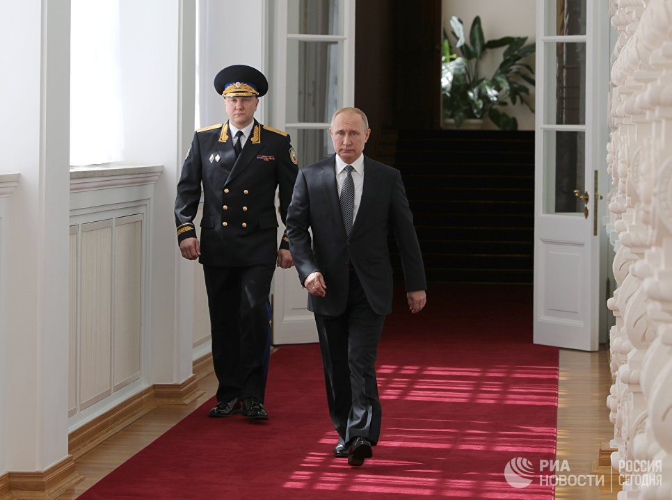 Путин в четвертый раз возглавил Россию