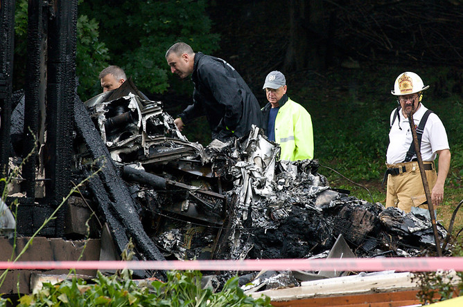 Возросло число погибших при крушении военного самолета в США