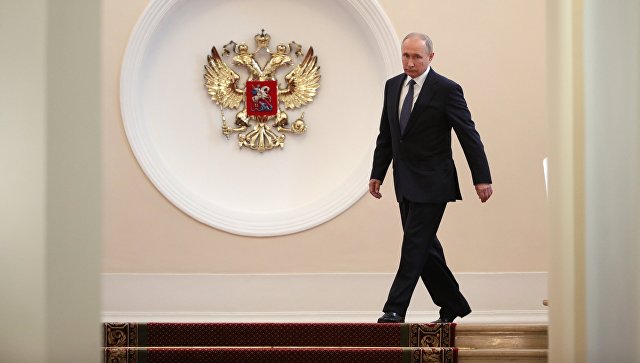 Владимир Путин вступил в должность президента