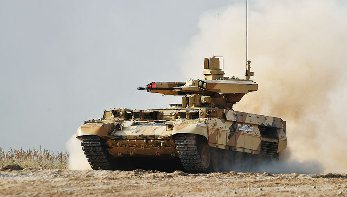 Минобороны опубликовало видео о возможностях БМПТ «Терминатор»