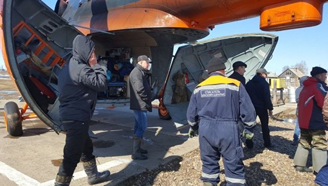 На севере Красноярского края эвакуировали жителей поселка из-за паводка