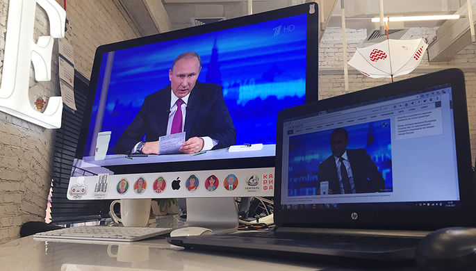 В эфир «прямой линии» с Путиным отберут вопросы из «Одноклассников»