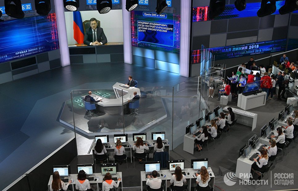 Путин подвел итоги "прямой линии"