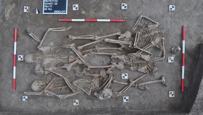 В Австрии найдена братская могила солдат, убитых войсками Наполеона