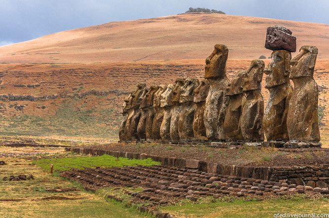 Ученые выяснили, как надевались шапки на головы статуй острова Пасхи