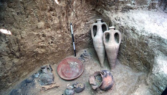 В Крыму найден неразграбленный некрополь поздних скифов