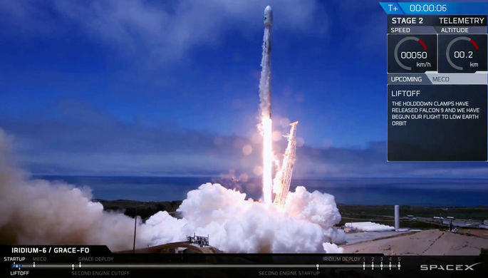 SpaceX вывела в космос европейский спутник связи