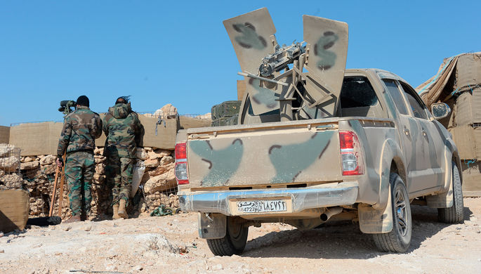 Правительственные войска заняли город Хирак в Сирии