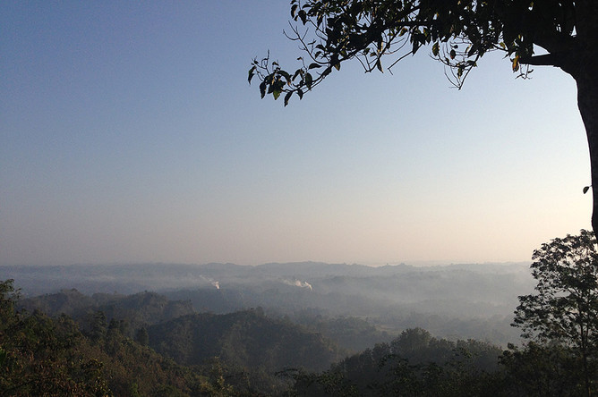 В Бангладеш разбился военный самолет