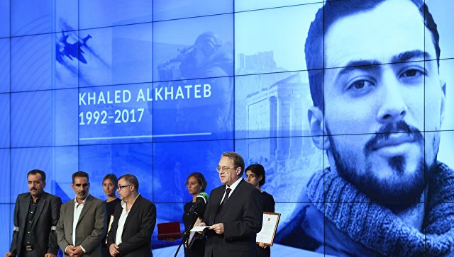 Телеканал RT назвал первых лауреатов премии Khaled Alkhateb Memorial Awards
