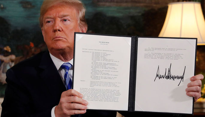 Трамп отметил отсутствие провокаций Ирана в отношении кораблей США