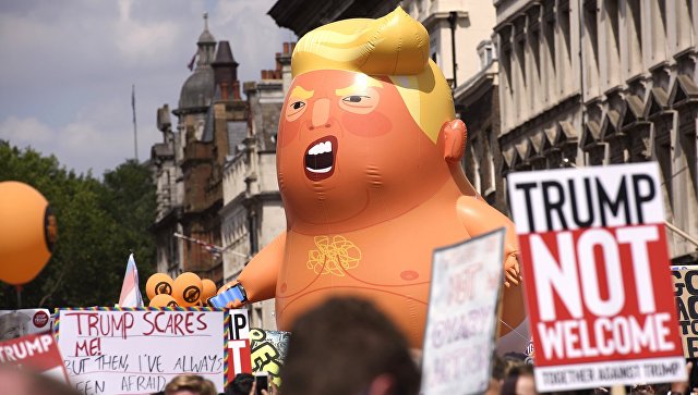 В Лондоне готовятся к многотысячным протестам против Трампа и Brexit