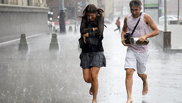 В Москве и области объявили "желтый" уровень погодной опасности