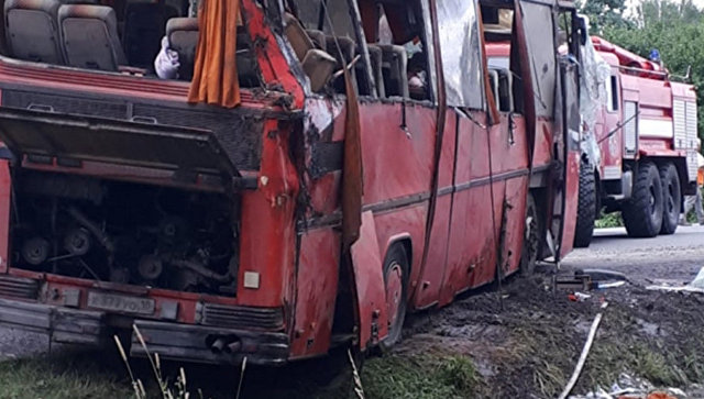 В Подмосковье 14 человек остаются в больницах после ДТП с автобусом