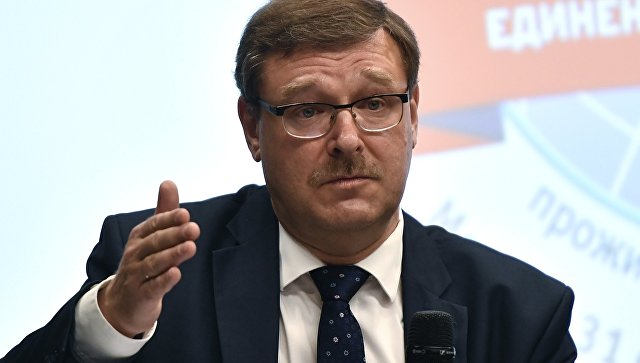 Косачев посетовал на "чудовищность" формы реализации антироссийских санкций