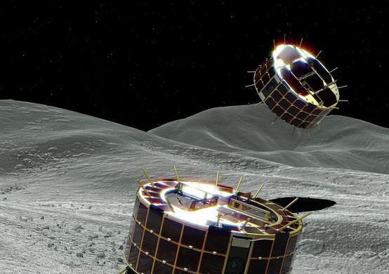 Японцы потеряли связь с севшими на астероид аппаратами