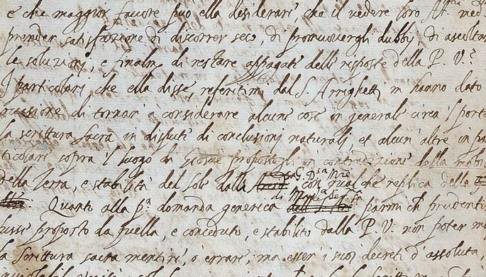 Найдено письмо Галилея, которым он обманул инквизицию