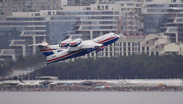 "Гидроавиасалон-2018": российские самолеты будут тушить американские пожары