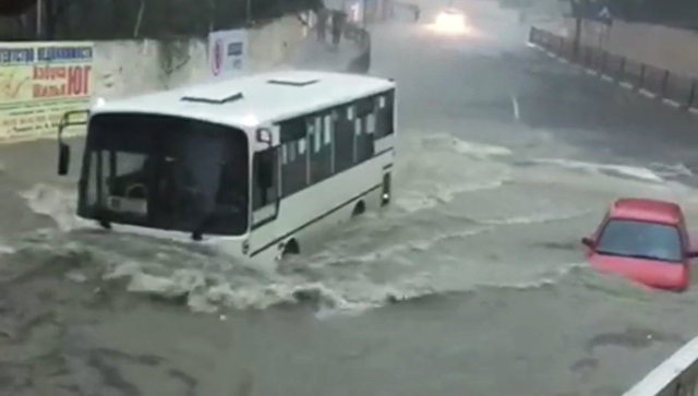 На Кубани обрушился участок федеральной трассы