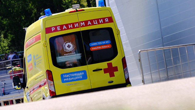 В Москве пять человек упали со строительных лесов