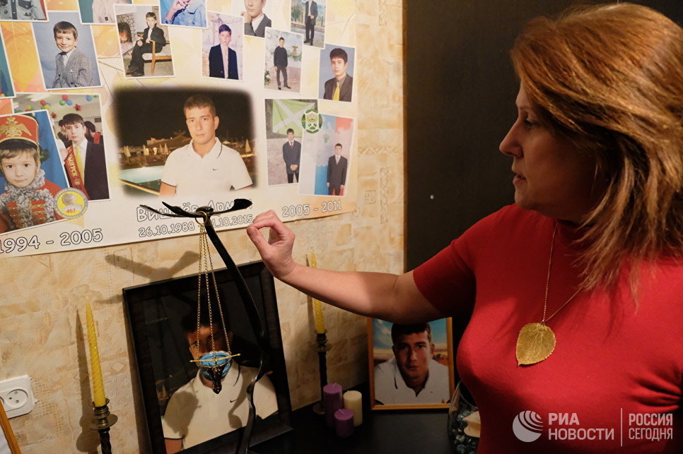 Мать погибшего в авиакатастрофе над Синаем рассказала о сыне