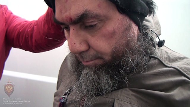 Опубликовано видео задержания боевиков, готовивших теракты в Москве