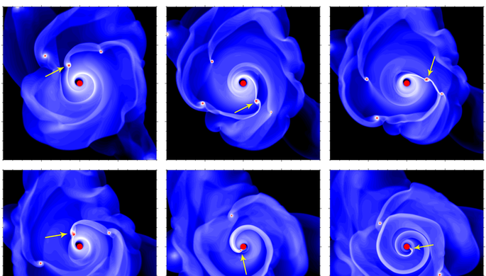 Российские ученые выяснили, как формируются газовые гиганты