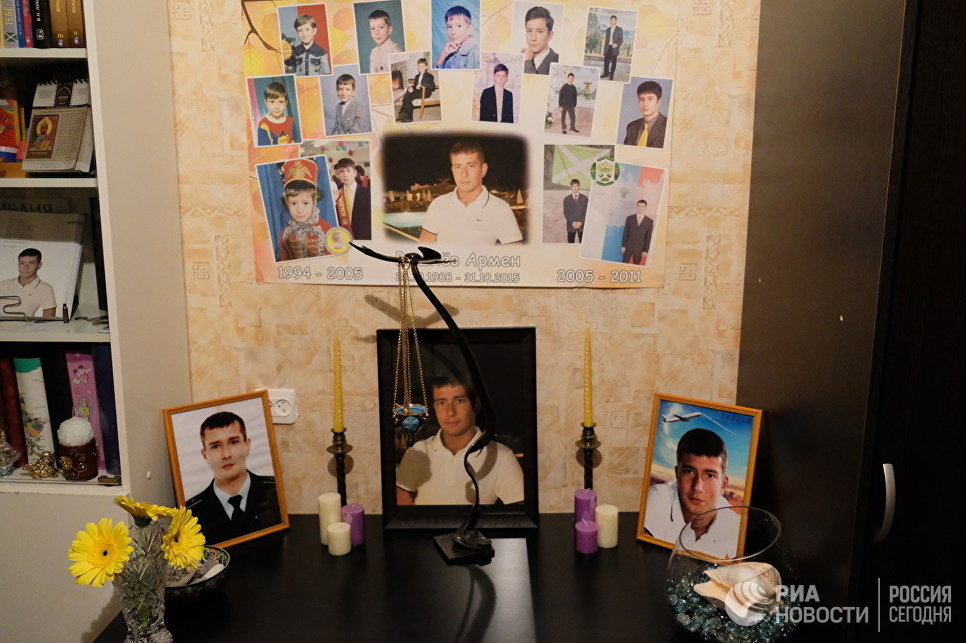 Мать погибшего в авиакатастрофе над Синаем рассказала о сыне