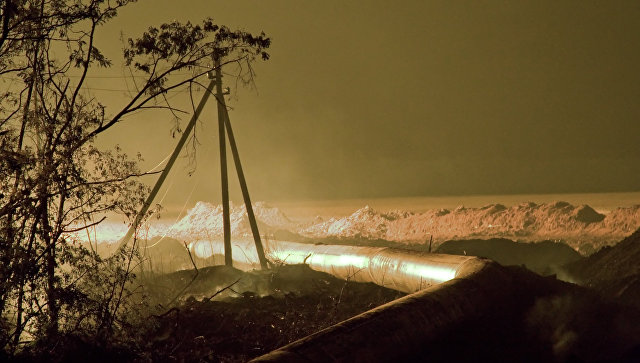 В Рязанской области прорвало магистральный газопровод