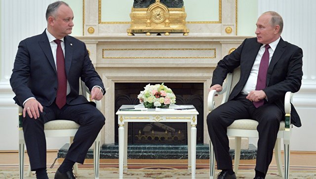 Путин пригласил Додона на заседание глав государств ЕАЭС