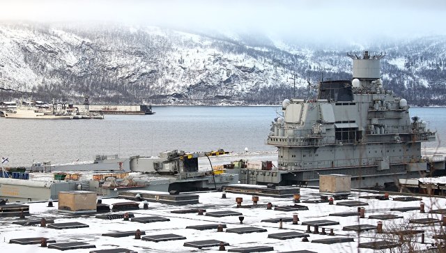 Названа стоимость восстановления "Адмирала Кузнецова"