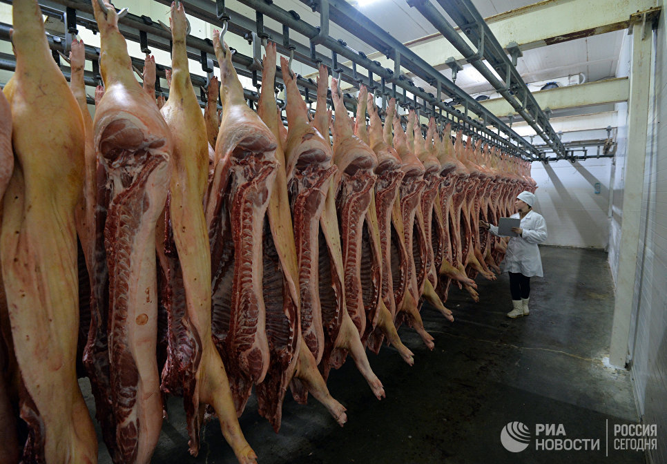 В калашный ряд: Европа не смогла выбить из России деньги за свинину