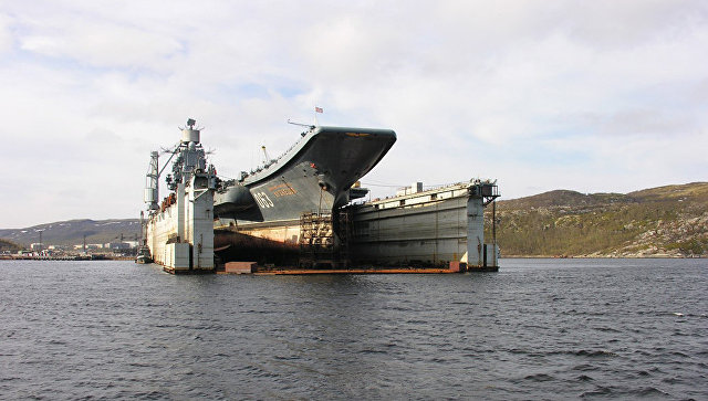 Глава ОСК прокомментировал стоимость восстановления "Адмирала Кузнецова"