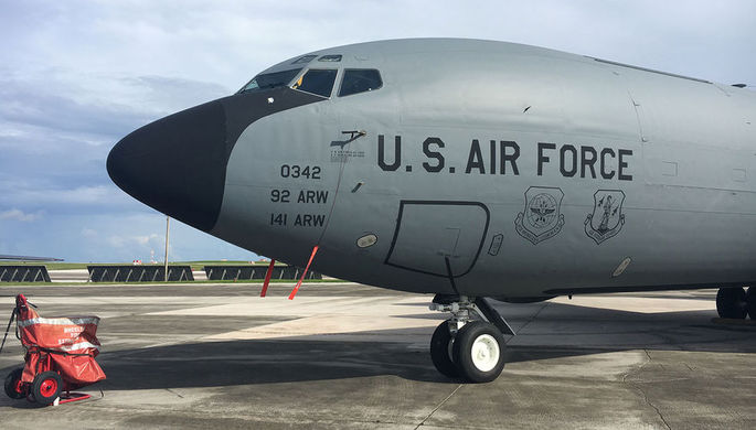 Самолет ВВС США провел разведку около Крыма