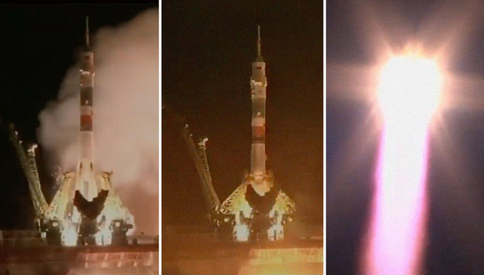 «Союз МС-12» стартовал с космодрома Байконур