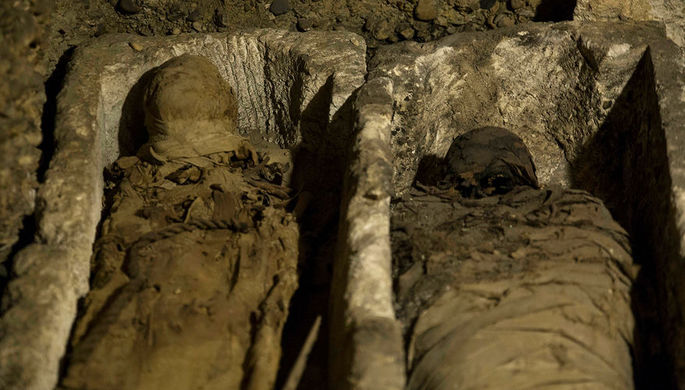 Гробница супружеской пары эпохи Птолемеев обнаружена в Египте