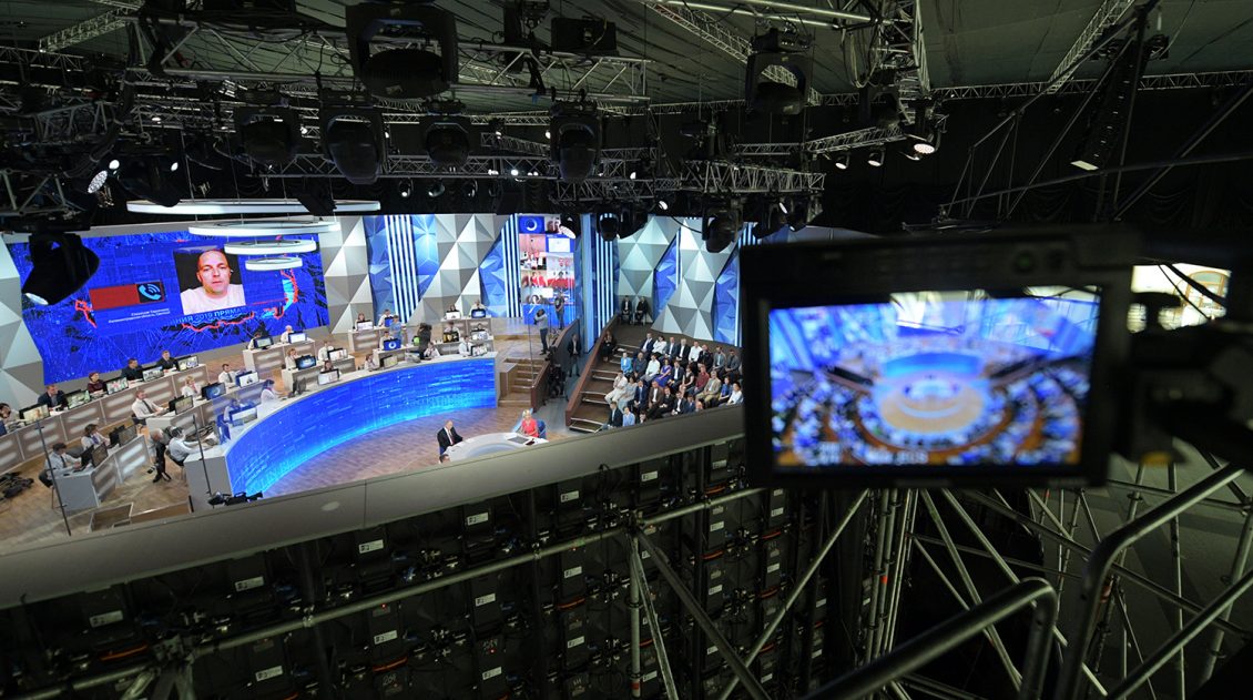 DDoS-атака на «прямую линию» с Путиным была с Украины