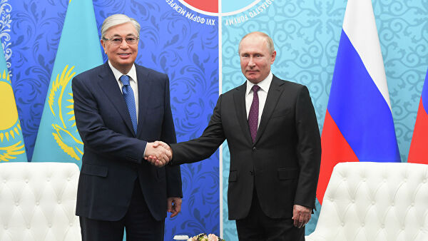 Путин и Токаев подтвердили настрой на продолжение активного диалога